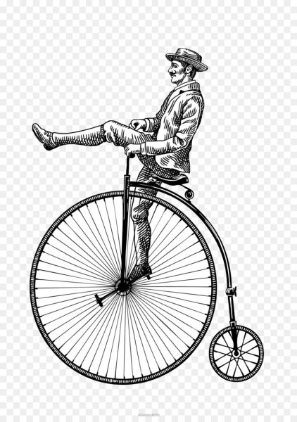 Велосипед спереди вектор