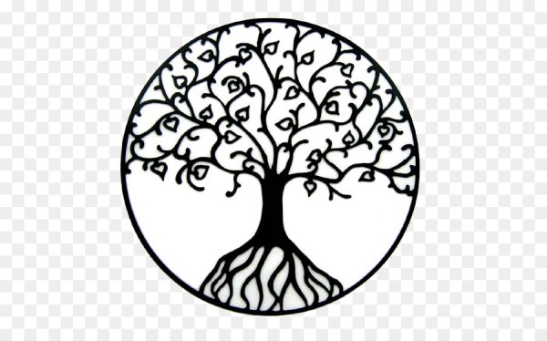 Дерево в круге