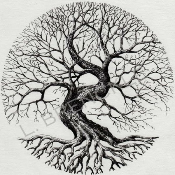 Дерево эскиз