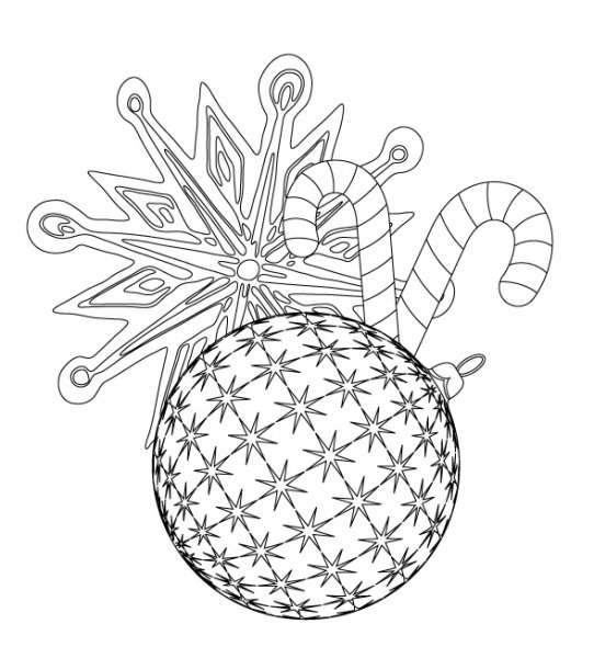 Новогодний шар антистресс