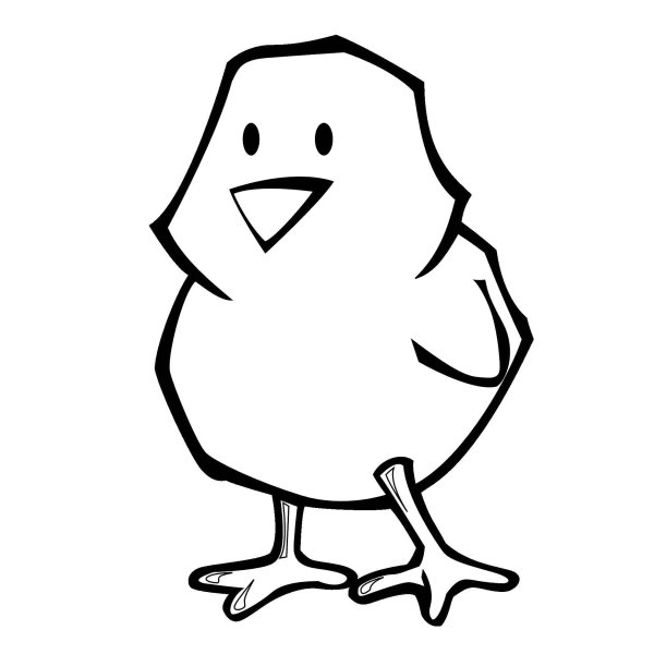 Цыпленок рисунок