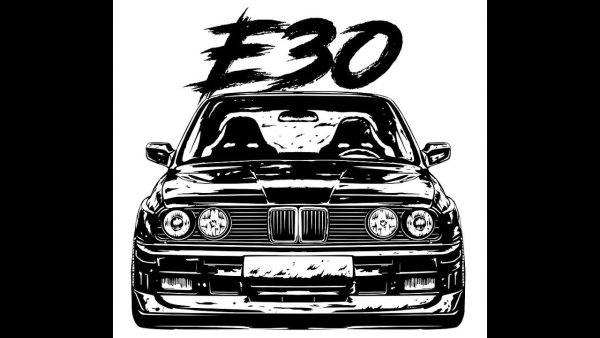 BMW e30 арт