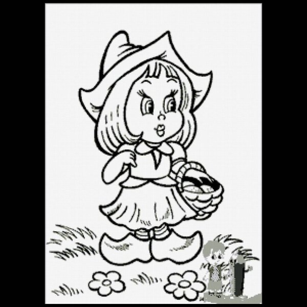 Раскраска герои сказок