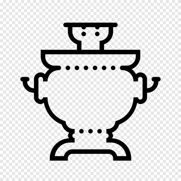 Раскрась самовар