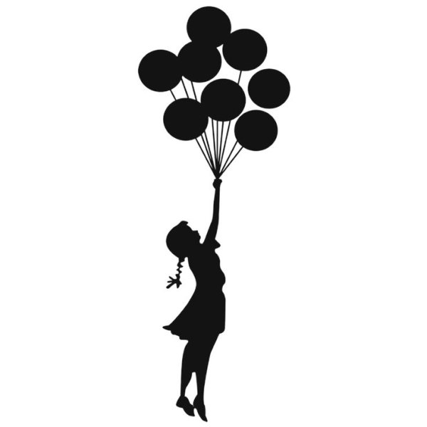 Дети на качелях силуэт