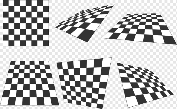 Шахматная доска в перспективе