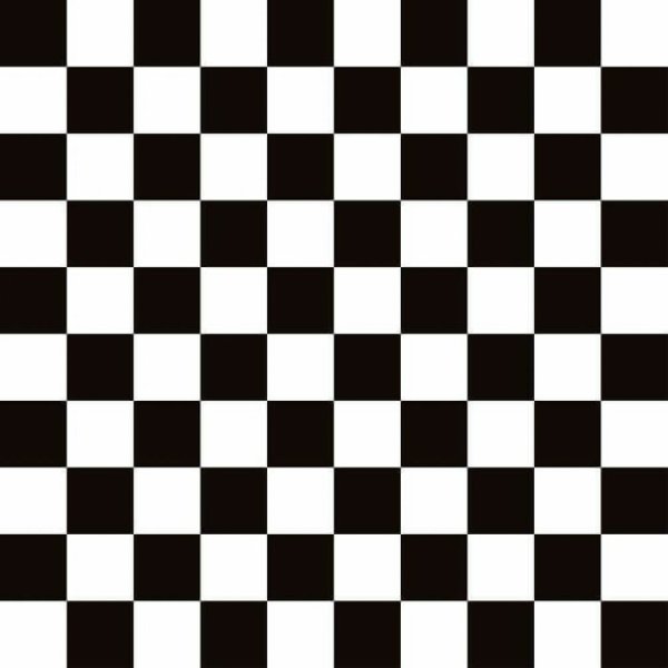 Черно белая клетка