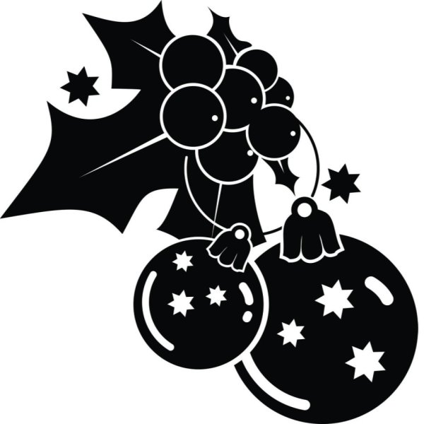 Новогодние силуэты