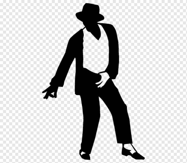 Майкл Джексон силуэт