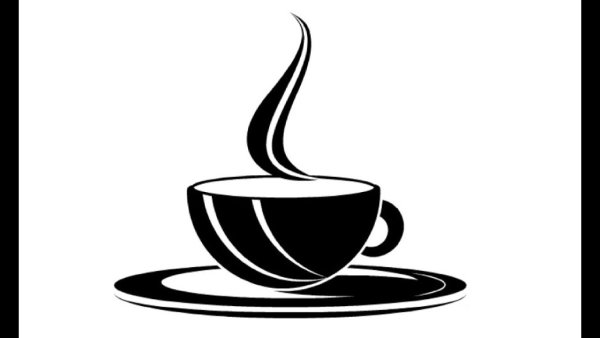 Чашка кофе вектор