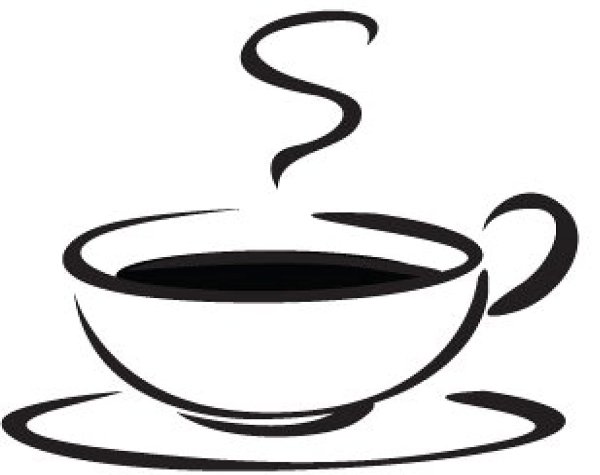 Кофейная чашка эскиз