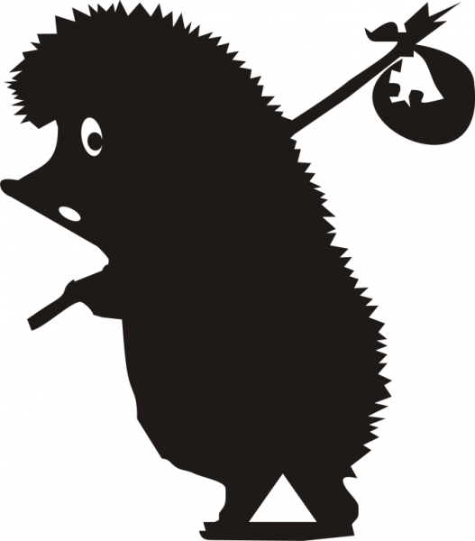 Ежики мультяшные