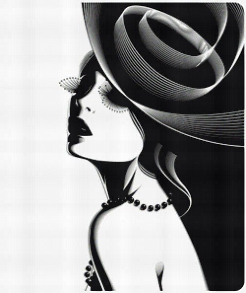 Девушка в графике