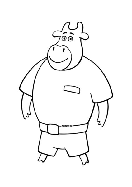 Раскраски для девочек три кота