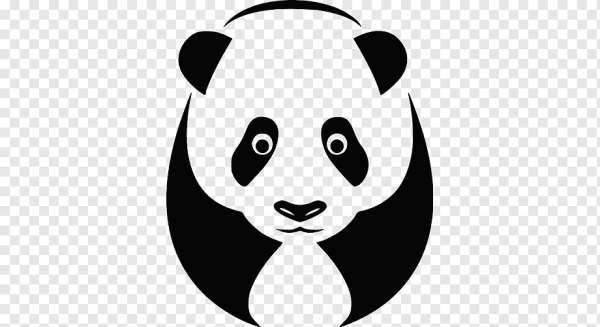 Панда вектор