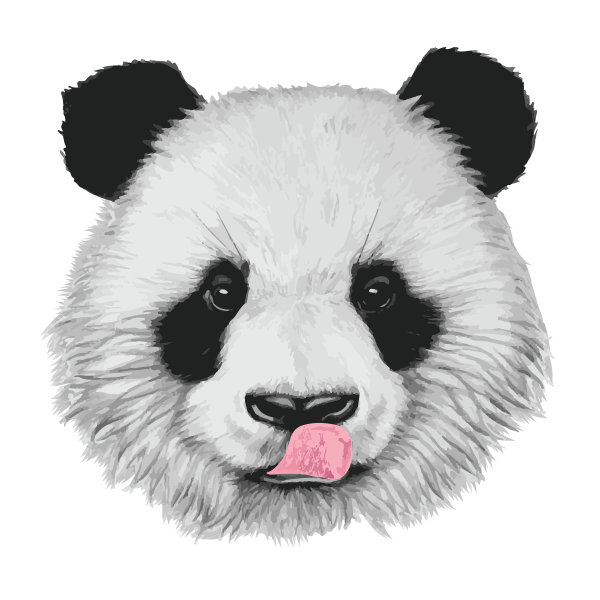 Мордочка панды