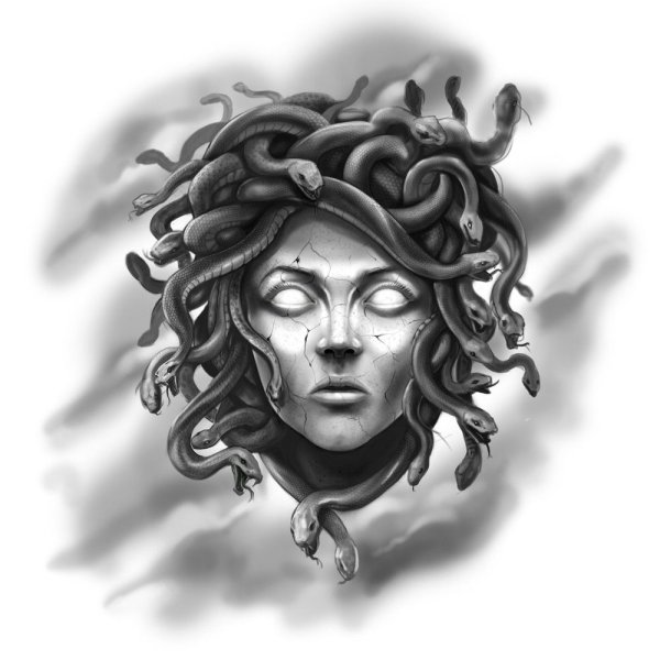 Медуза Горгона реализм