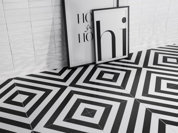 Cersanit Stream белый 29,8x29,8 sm4a054