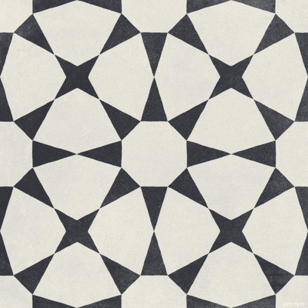 Керамогранит с геометрическим рисунком