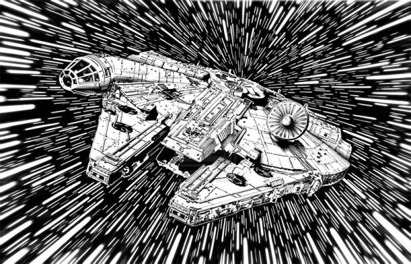 Звёздные войны Тысячелетний Сокол арт