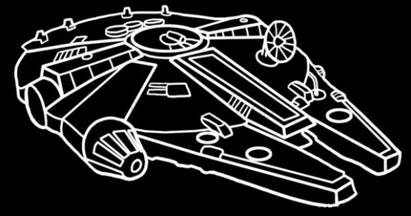 Сокол тысячелетия логотип