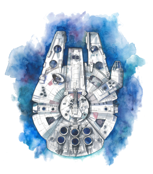 Татуировки Звездные войны Тысячелетний Сокол