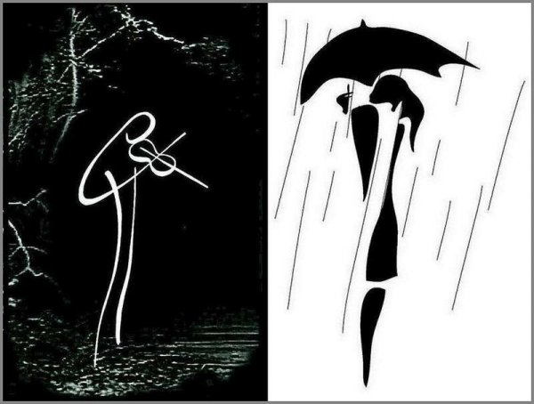 Картины Татьяны Марковцевой Силуэтные