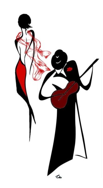 Татьяна Марковцева силуэты рисунки