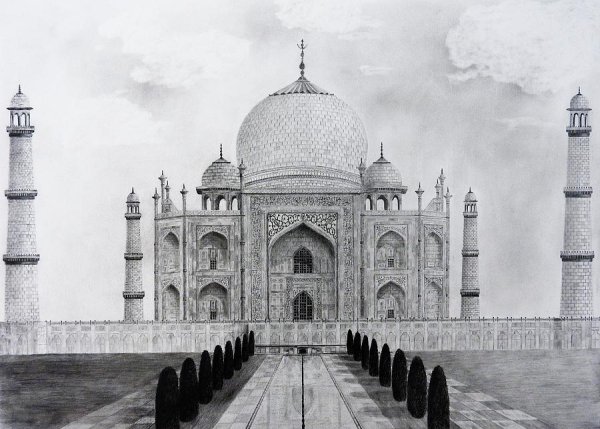 Тадж Махал фасад отмывка