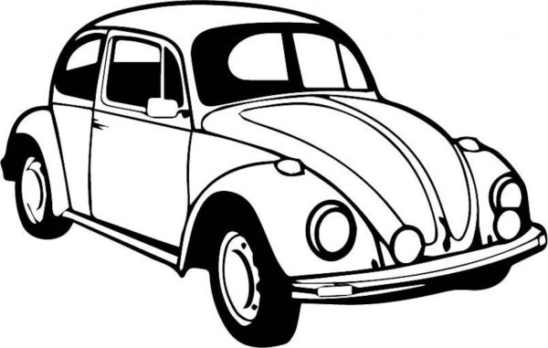 Volkswagen Beetle вектор