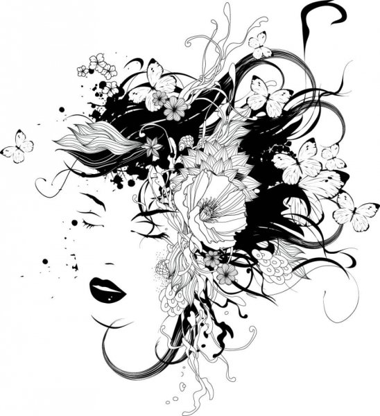 Раскраски девушки