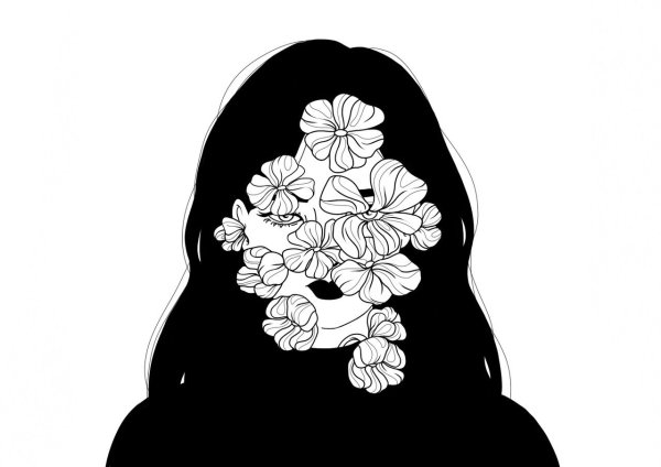 Рисунки черные эстетичные