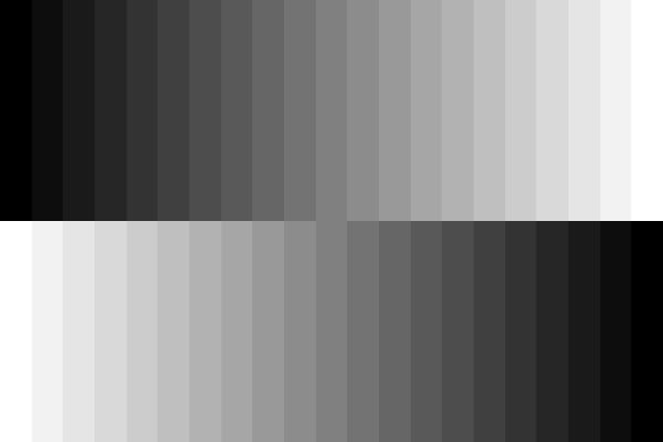 Градиент от черного к белому