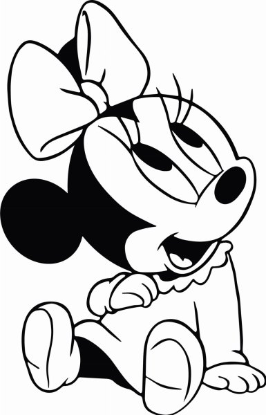 Микки и Минни чб