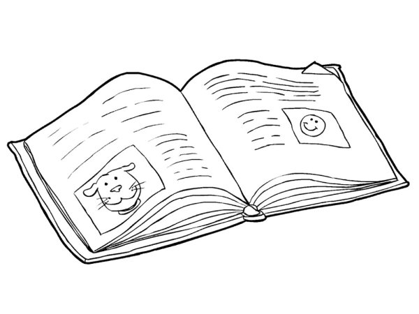 Книжка раскраска для детей