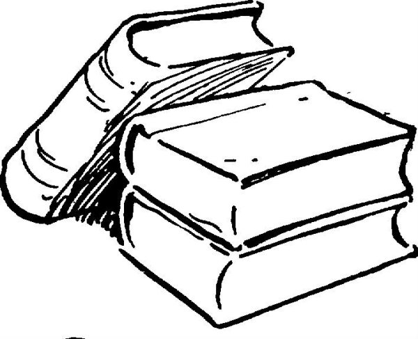 Стопка книжек для раскрашивания