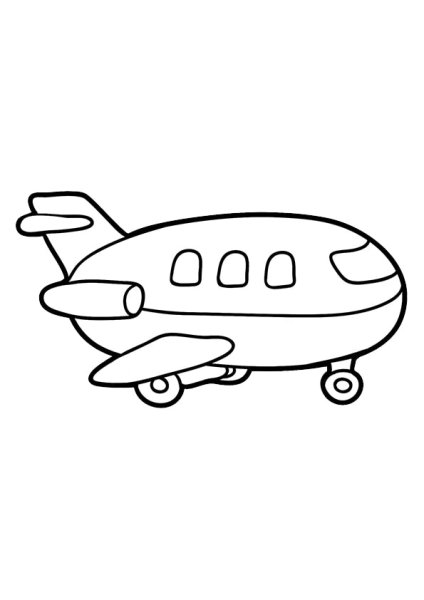 Самолеты. Раскраска
