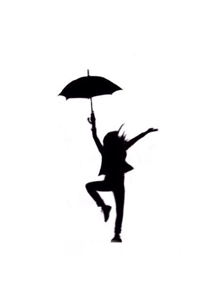 Зонт силуэт