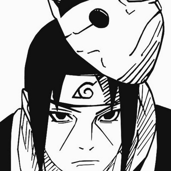 Итачи Учиха ворона