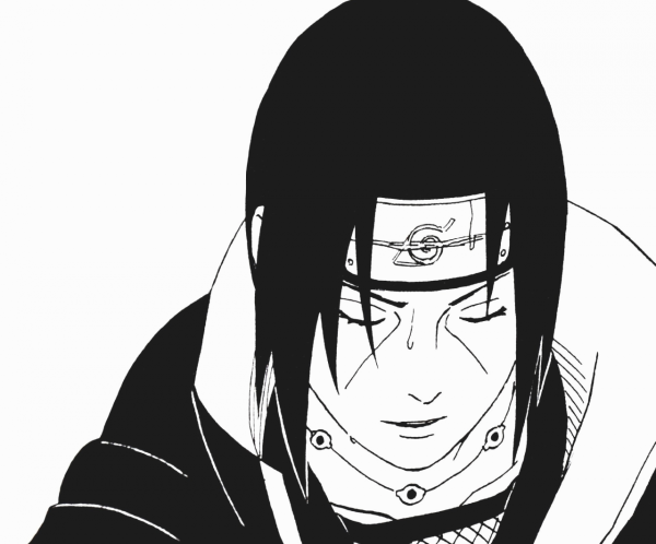 Манга Наруто смерть Итачи