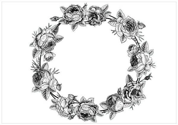 Венок карандашом