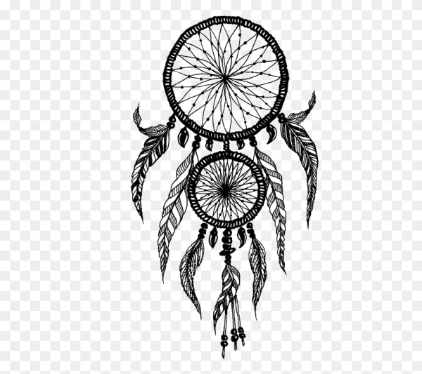 Ловец снов карандашом