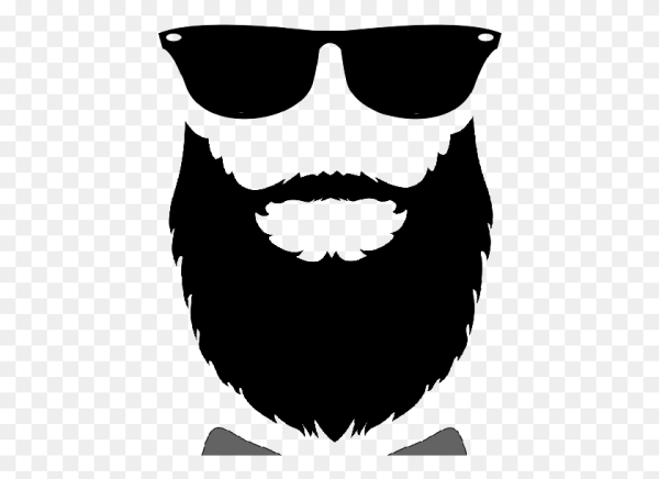 Трафарет для бороды