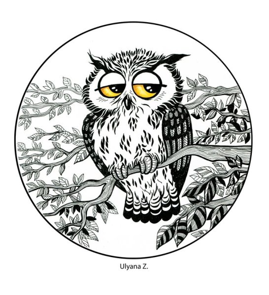 Стилизованная Сова