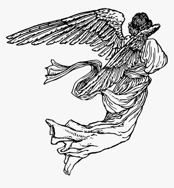 Ангел рисунок