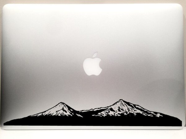 Гора Арарат вектор чб