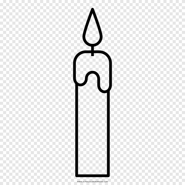 Свечка контур