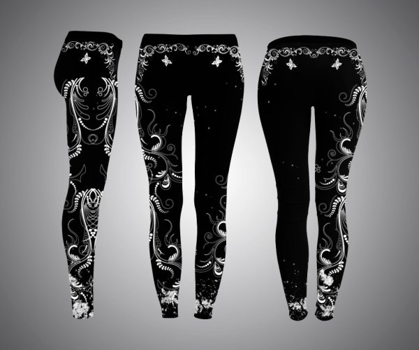 Расписные лосины