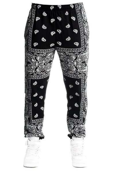 Bandana Print штаны мужские