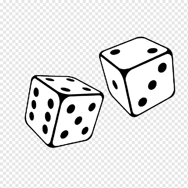 Игральные кости эскиз